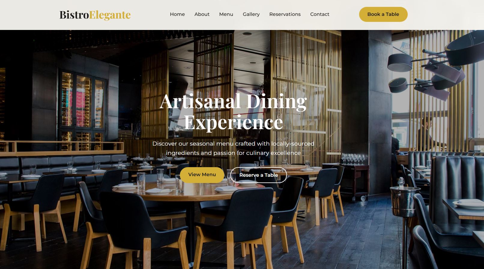 Elegant Bistro