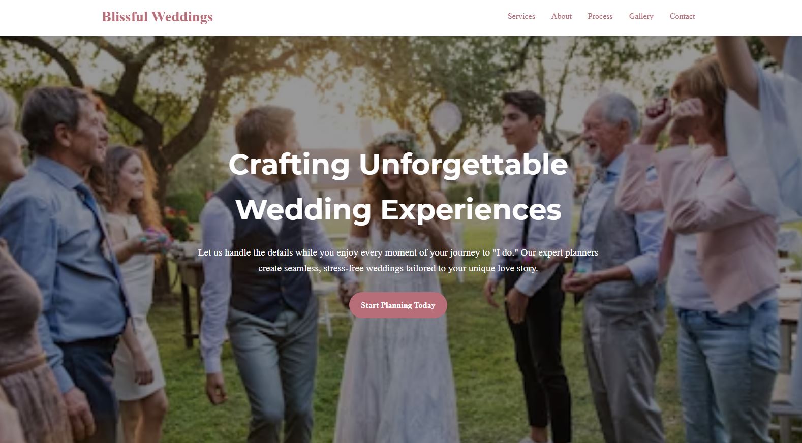 Blissful Weddings