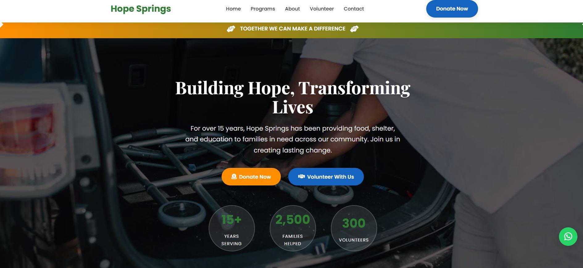 Charity Website