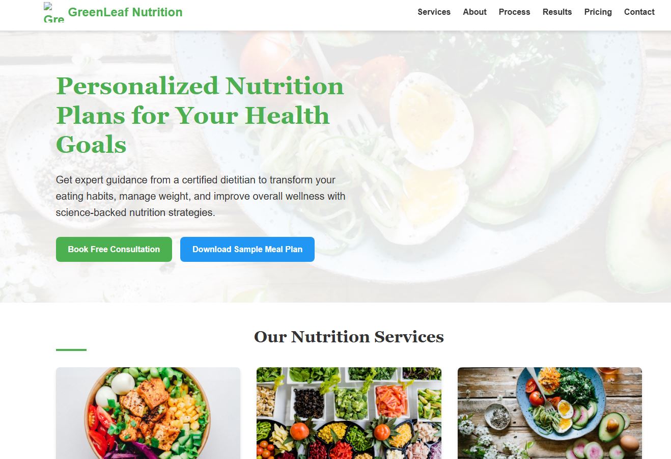 Dietitian Services