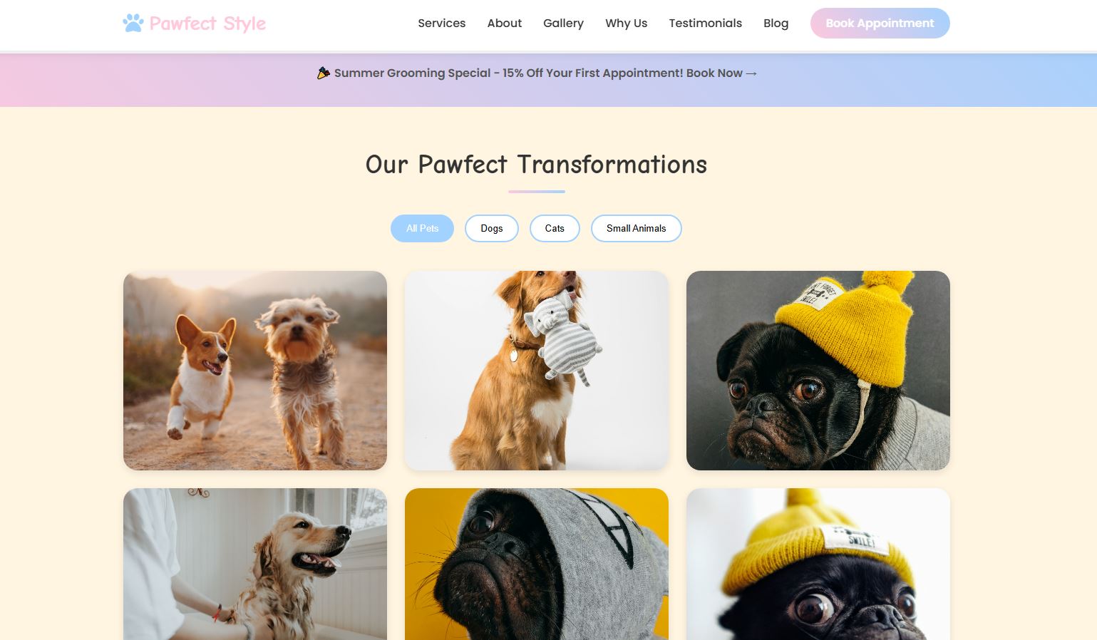 Pawfect Pet Grooming