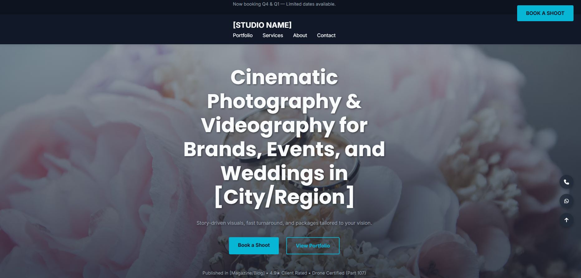 Photographer Portfolio