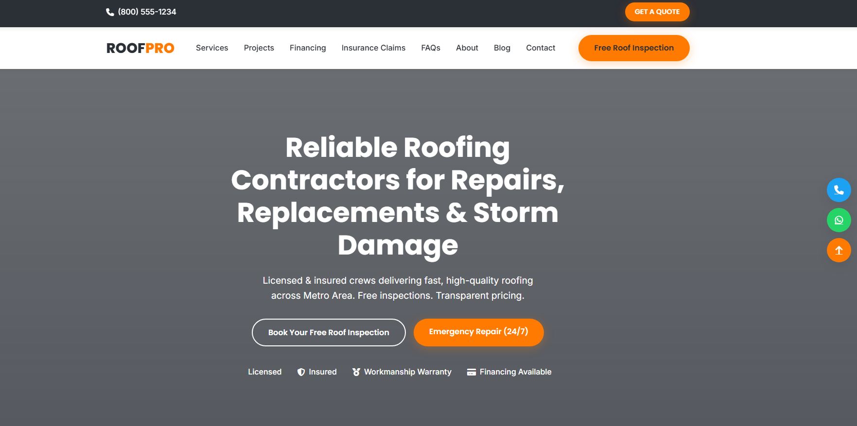 Roofing Contractor