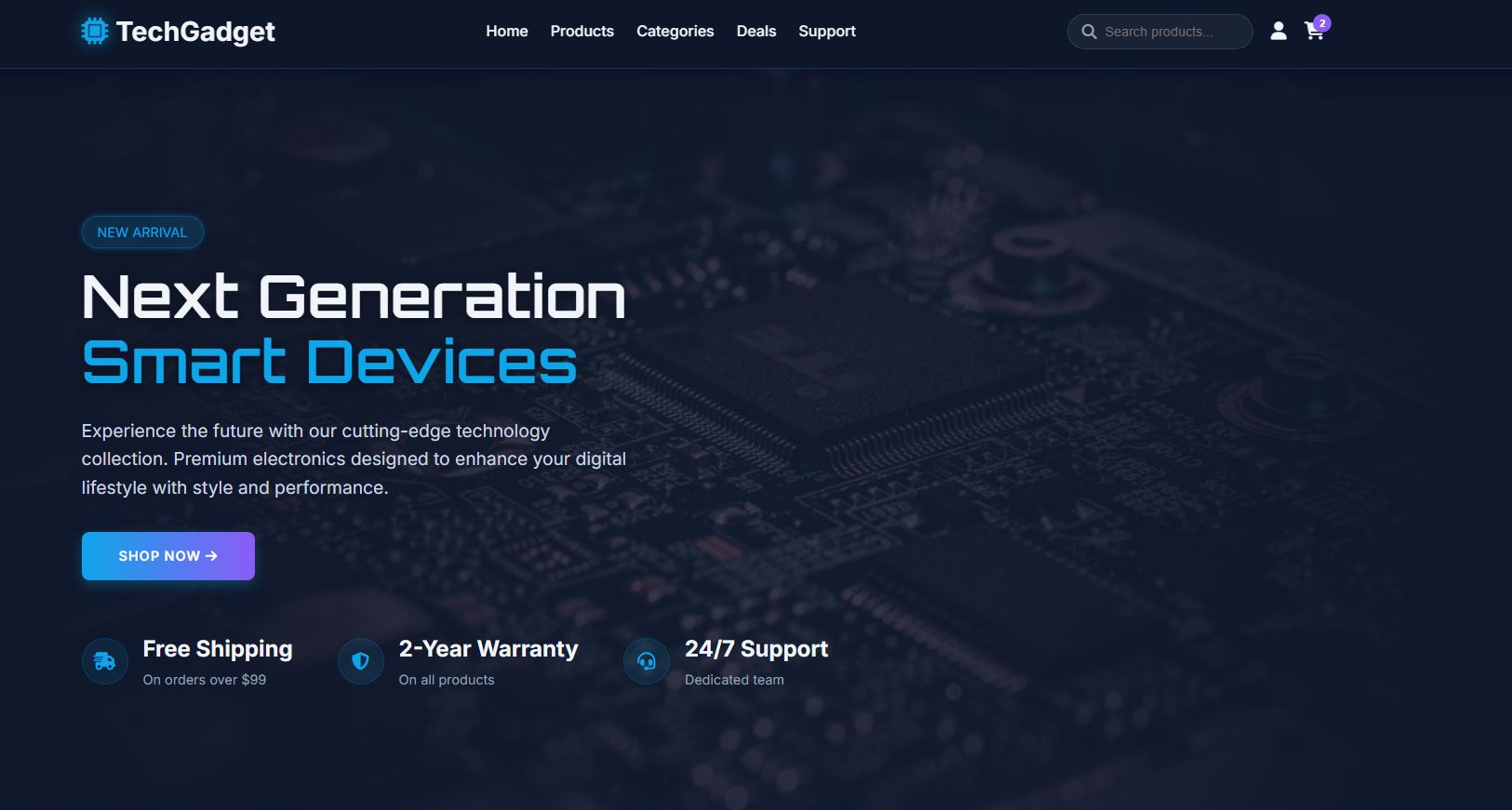 Tech Gadget Store